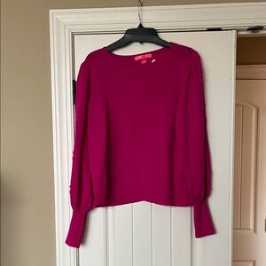 Lilly Pulitzer Kippa Sweater Berry Sorre XL